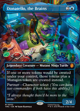 donatellothebrains - Teenage Mutant Ninja Turtles MTG spoiler