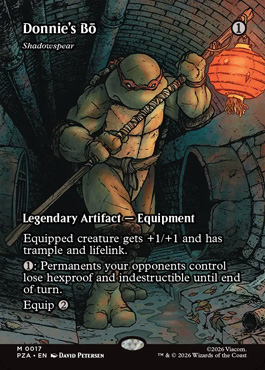 donniesbo - Teenage Mutant Ninja Turtles MTG spoiler