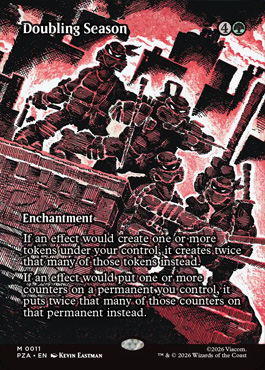 doublingseason - Teenage Mutant Ninja Turtles MTG spoiler