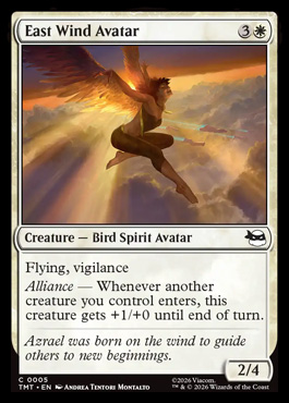 East Wind Avatar - Teenage Mutant Ninja Turtles MTG spoiler