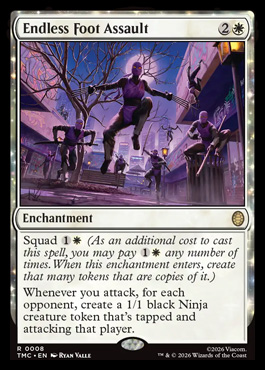 endlessfootassault - Teenage Mutant Ninja Turtles MTG spoiler