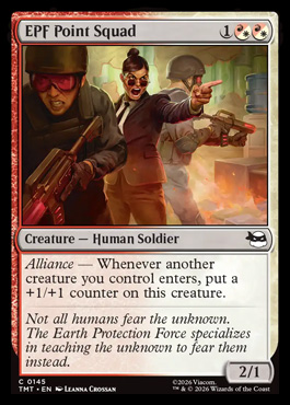 EPF Point Squad - Teenage Mutant Ninja Turtles MTG spoiler