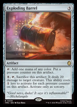 explodingbarrel - Teenage Mutant Ninja Turtles MTG spoiler