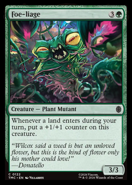 foeliage - Teenage Mutant Ninja Turtles MTG spoiler