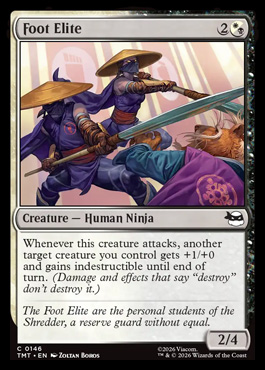 Foot Elite - Teenage Mutant Ninja Turtles MTG spoiler