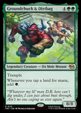 groundcheckanddirtbag - Teenage Mutant Ninja Turtles MTG spoiler