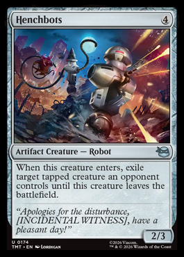 Henchbots - Teenage Mutant Ninja Turtles MTG spoiler