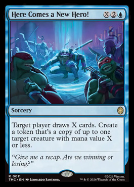 herecomesanewhero - Teenage Mutant Ninja Turtles MTG spoiler