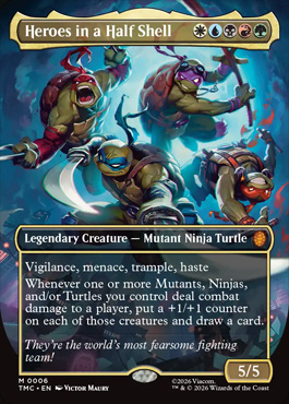 heroesinahalfshell - Teenage Mutant Ninja Turtles MTG spoiler