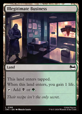Illegitimate Business - Teenage Mutant Ninja Turtles MTG spoiler