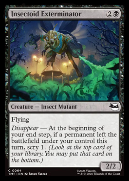 Insectoid Exterminator - Teenage Mutant Ninja Turtles MTG spoiler