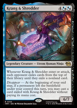 krangandshredder - Teenage Mutant Ninja Turtles MTG spoiler