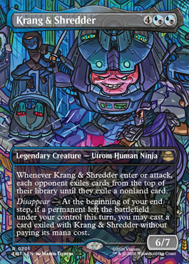 krangandshredderp - Teenage Mutant Ninja Turtles MTG spoiler