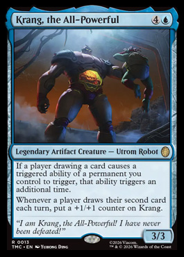 krangtheallpowerful - Teenage Mutant Ninja Turtles MTG spoiler