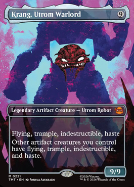 krangutromwarlordp - Teenage Mutant Ninja Turtles MTG spoiler