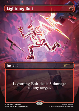 Lightning Bolt - Teenage Mutant Ninja Turtles MTG spoiler