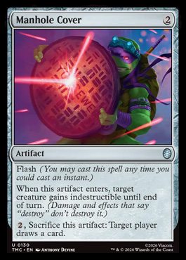 manholecover - Teenage Mutant Ninja Turtles MTG spoiler