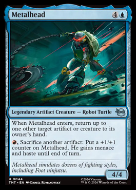 Metalhead - Teenage Mutant Ninja Turtles MTG spoiler