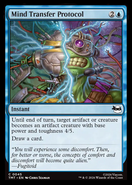 Mind Transfer Protocol - Teenage Mutant Ninja Turtles MTG spoiler