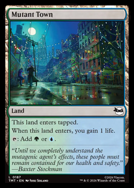 Mutant Town - Teenage Mutant Ninja Turtles MTG spoiler
