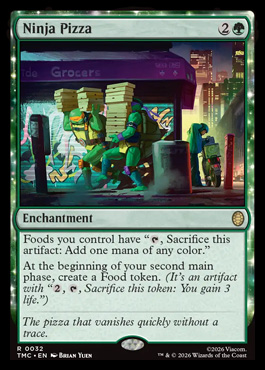 ninjapizza - Teenage Mutant Ninja Turtles MTG spoiler