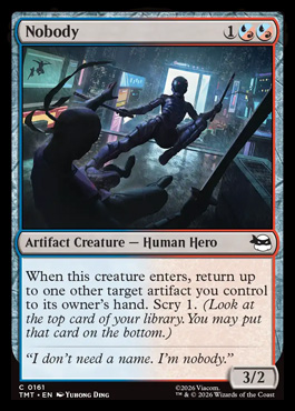 Nobody - Teenage Mutant Ninja Turtles MTG spoiler