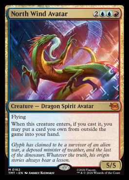 North Wind Avatar - Teenage Mutant Ninja Turtles MTG spoiler