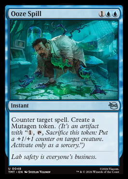 Ooze Spill - Teenage Mutant Ninja Turtles MTG spoiler