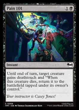 pain - Teenage Mutant Ninja Turtles MTG spoiler