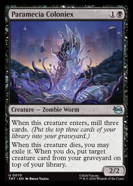 Paramecia Coloniex - Teenage Mutant Ninja Turtles MTG spoiler