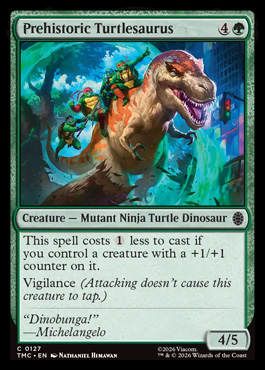 prehistoricturtlesaurus - Teenage Mutant Ninja Turtles MTG spoiler