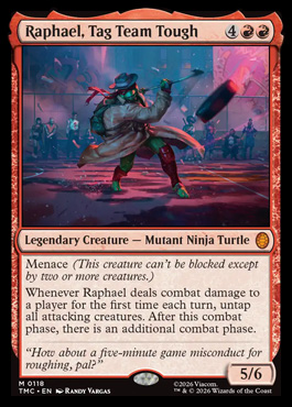 raphaeltagteamtough - Teenage Mutant Ninja Turtles MTG spoiler
