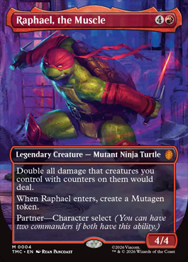 raphaelthemuscle - Teenage Mutant Ninja Turtles MTG spoiler