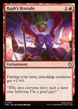 raphsbravado - Teenage Mutant Ninja Turtles MTG spoiler