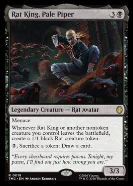 ratkingpalepiper - Teenage Mutant Ninja Turtles MTG spoiler