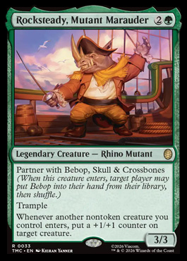 rocksteadymutantmarauder - Teenage Mutant Ninja Turtles MTG spoiler