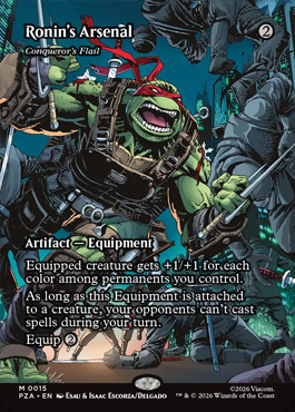 roninsarsenal - Teenage Mutant Ninja Turtles MTG spoiler