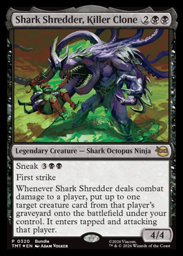sharkshredderkillerclonep - Teenage Mutant Ninja Turtles MTG spoiler