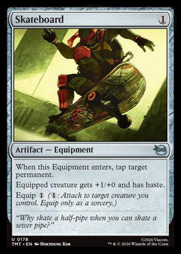 Skateboard - Teenage Mutant Ninja Turtles MTG spoiler