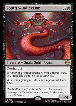 South Wind Avatar - Teenage Mutant Ninja Turtles MTG spoiler