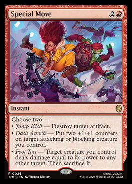 specialmove - Teenage Mutant Ninja Turtles MTG spoiler
