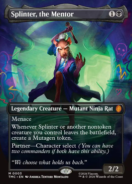 splinterthementor - Teenage Mutant Ninja Turtles MTG spoiler