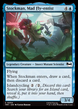 Stockman, Mad Fly-entist - Teenage Mutant Ninja Turtles MTG spoiler