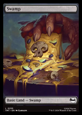 Swamp - Teenage Mutant Ninja Turtles MTG spoiler