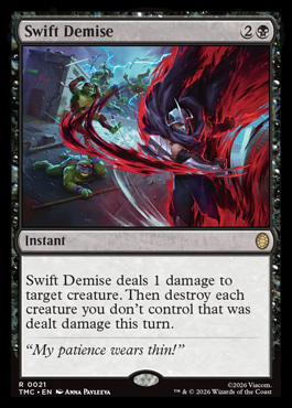 swiftdemise - Teenage Mutant Ninja Turtles MTG spoiler