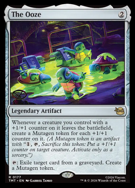 The Ooze - Teenage Mutant Ninja Turtles MTG spoiler