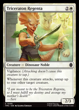 triceratonregenta - Teenage Mutant Ninja Turtles MTG spoiler