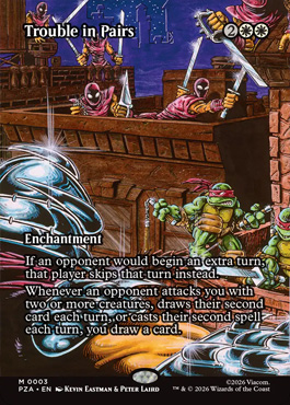 troubleinpairs - Teenage Mutant Ninja Turtles MTG spoiler