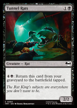 Tunnel Rats - Teenage Mutant Ninja Turtles MTG spoiler