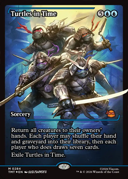 turtlesintimep - Teenage Mutant Ninja Turtles MTG spoiler